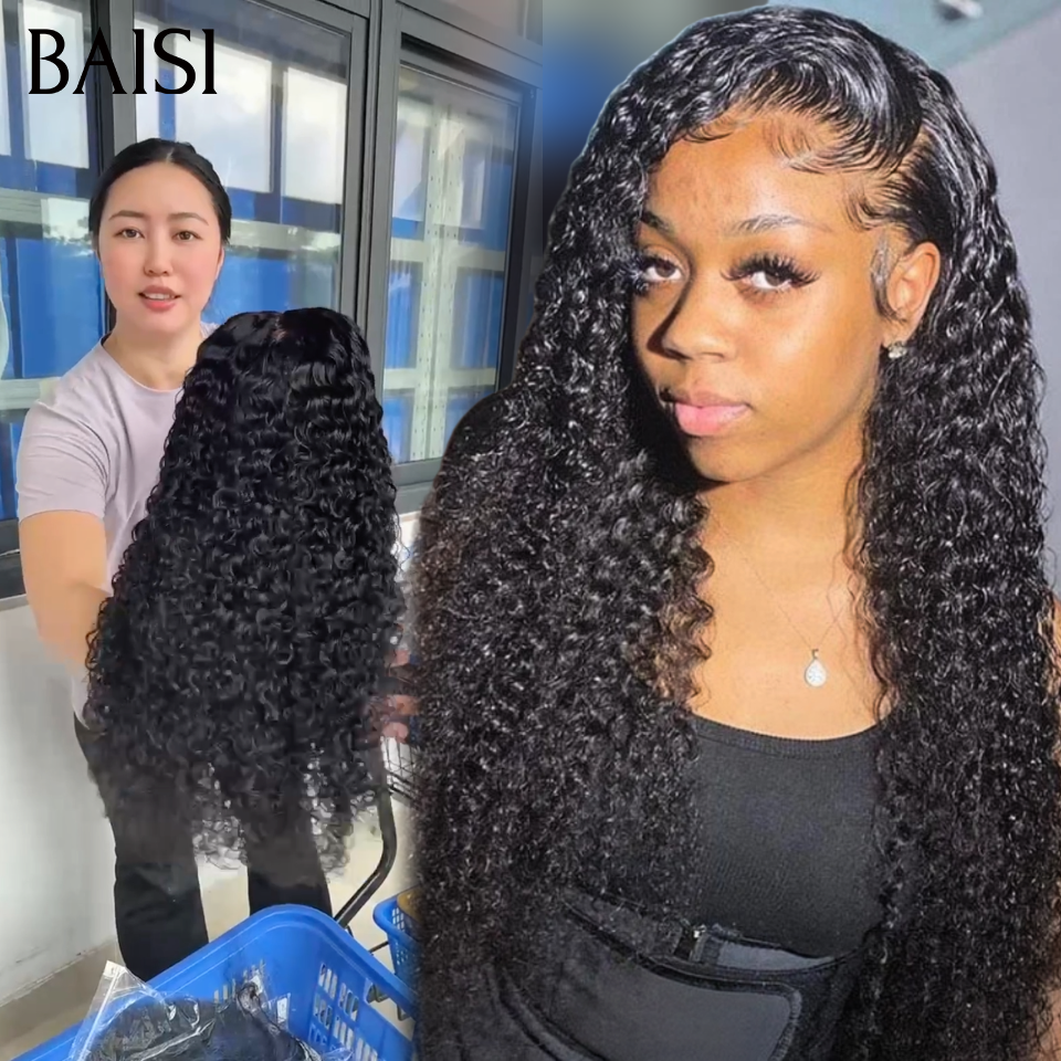 txt
BAISI Peruca Lace 13x4 sem cola 18 polegadas 99€ na cor PRETO curly wave em 100% cabelo humano