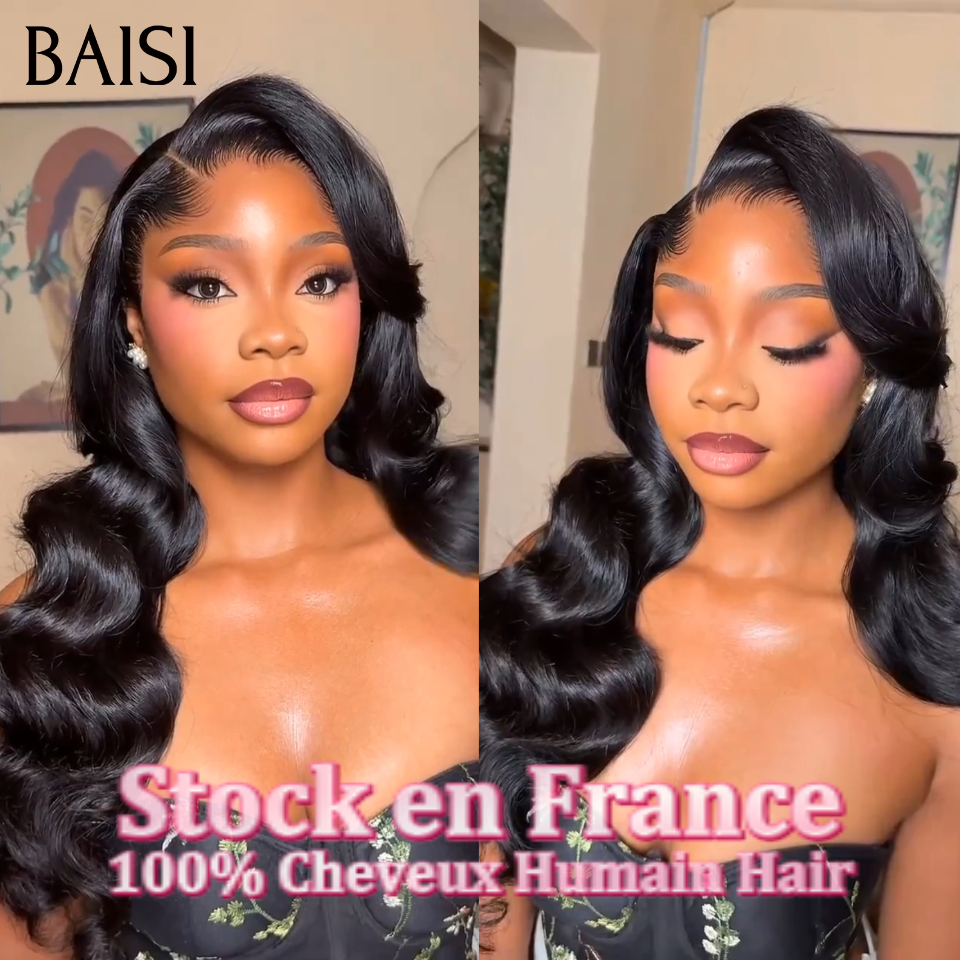 Promotion 13X4  lace frontal Perruque  Stock en France Body wave 18 pouces 100€ en naturel 100% Raw Hair Cheveux Humain Hair