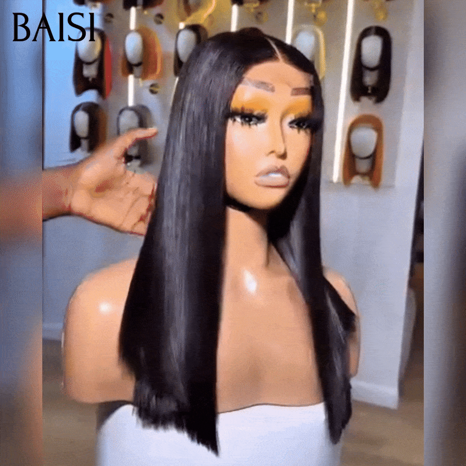 BAISI 2X6 Lace Perruque BOB 100% Vietnam hair Lisse NOIR 10 pouces 99€ et/ou 14pouces 100€ SDD BONE Straight 100% Cheveux Humains Très Bonne Qualité