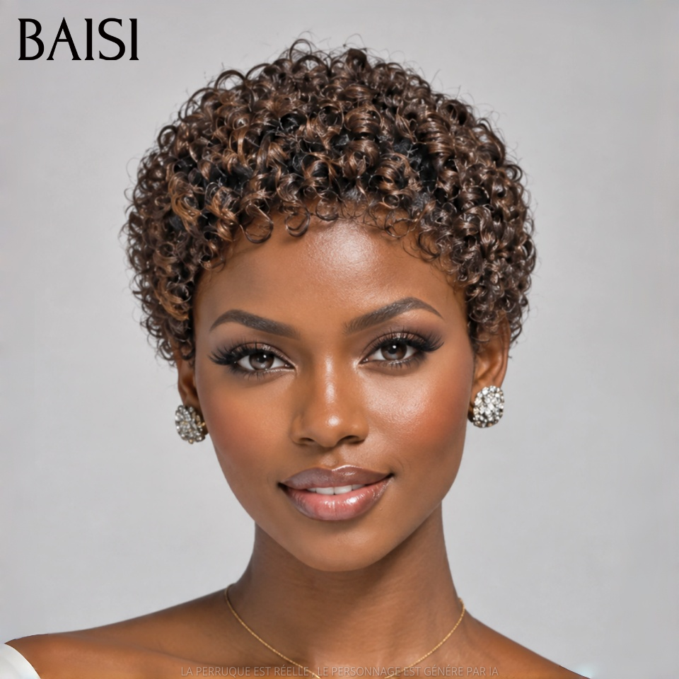 BAISI 2 Perruques Sans Colle 75€ Lisse et afro ou 12 Perruques en FRANCE 1200€ PRIX en promo en 100% vrais cheveux humains
