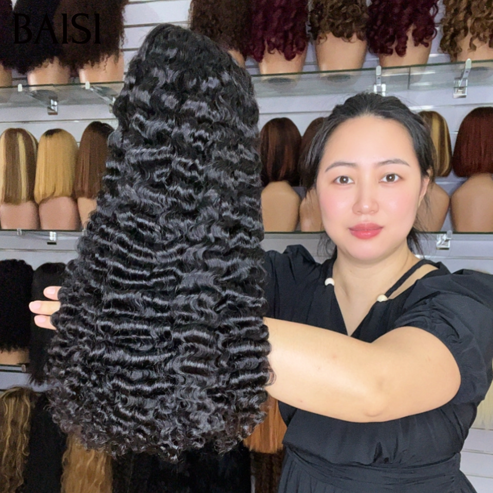 BAISI 4 Perruques LA BEAUTE  Longues Raw Hair En Gros Offre Spéciale En Carton pour Revendeurs Très Bonne Qualité 100% Cheveux Humains