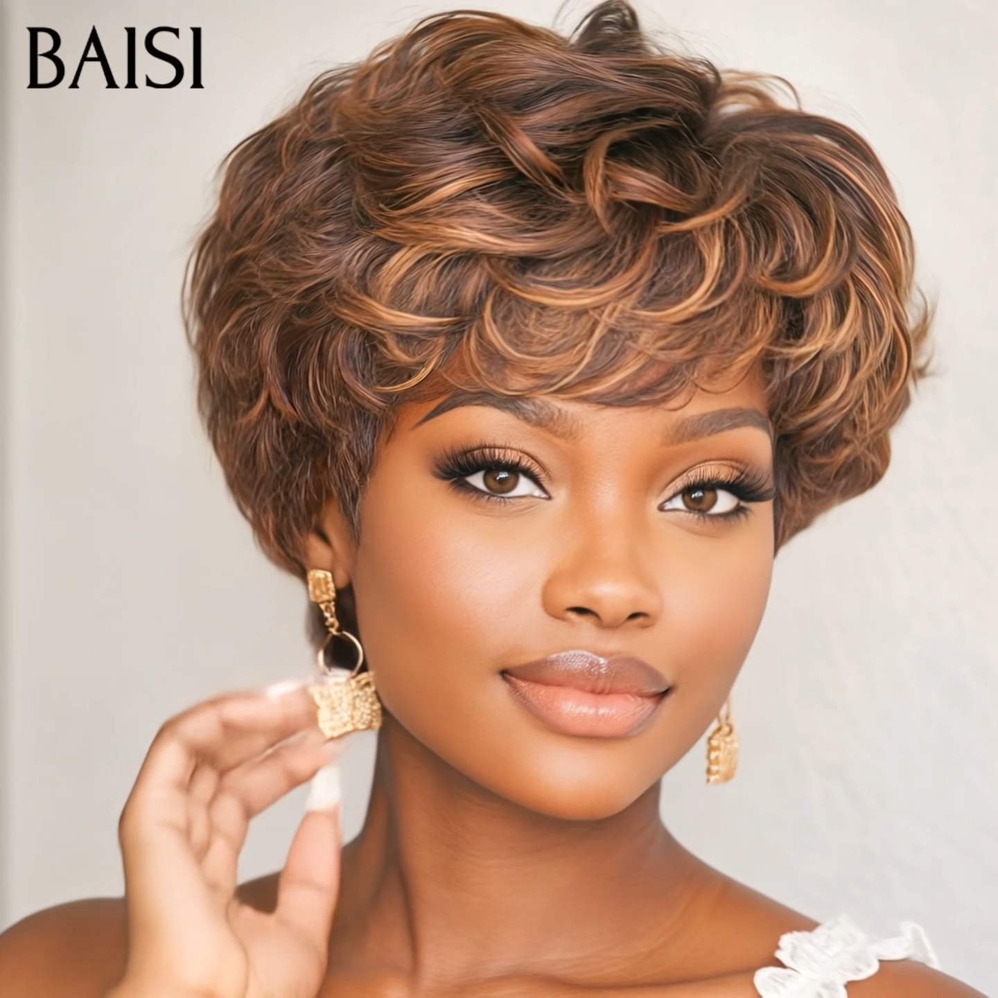 BAISI 13x4 Lace Lot de 3 Perruques Longues 20Pouces + 1 Perruque Gratuite  à Bon Prix Idéales Pour Revendre en 100% Cheveux Humains