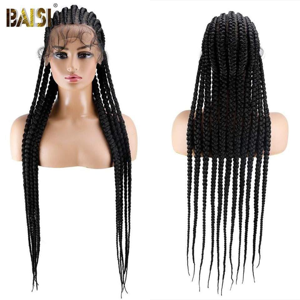 BAISI Full Lace Natte En Cheveux Synthétique