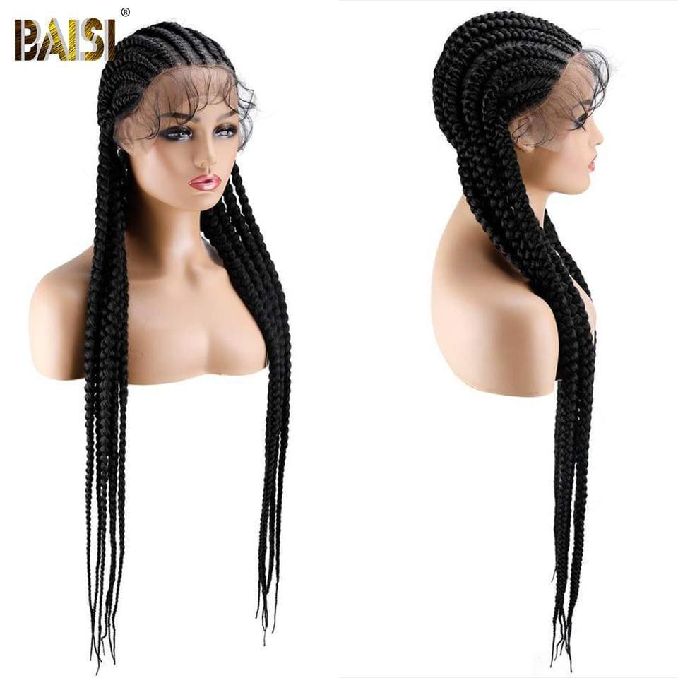 BAISI Full Lace Natte En Cheveux Synthétique