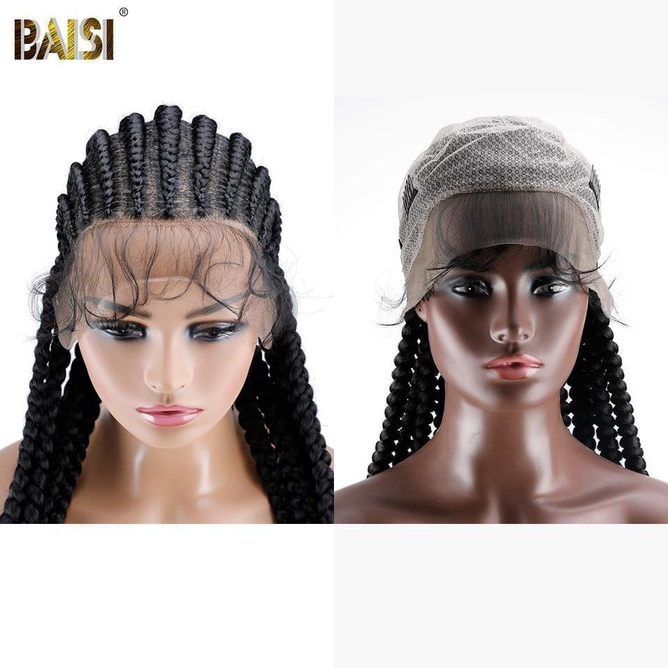 BAISI Full Lace Natte En Cheveux Synthétique