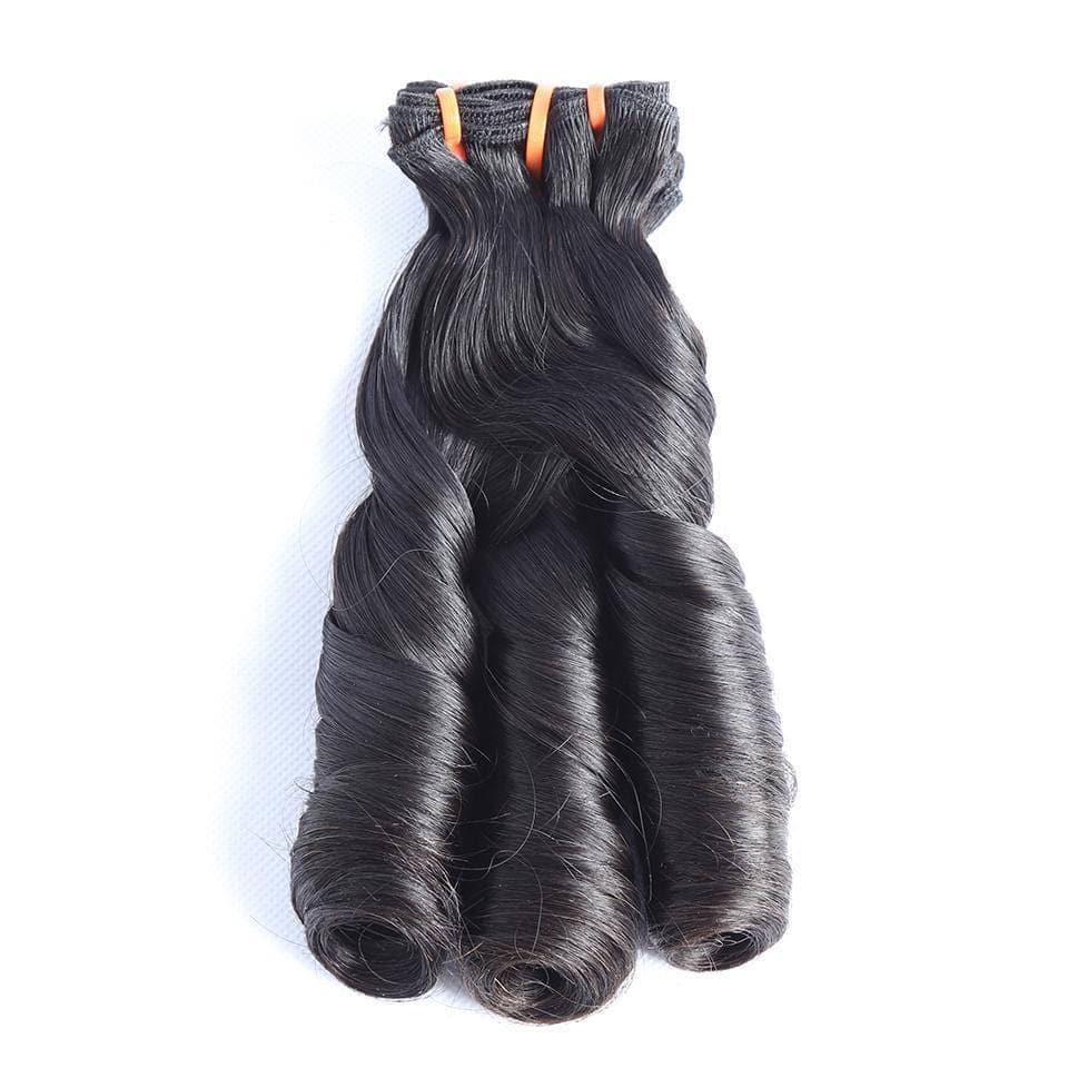 BAISI 15A Grade 3 Boules de Tissages Cheveux Vierges 100% Vietename Hair Double Drawn Fumi Hair Spring Curly