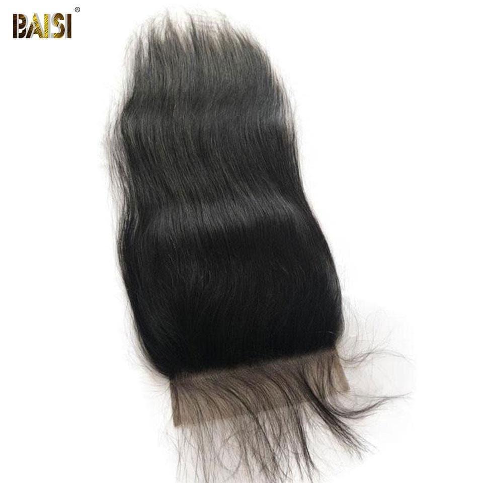 BAISI 10A Lace Closure Taille 6*6 En 100% Cheveux Vierges, Livraison Gratuite