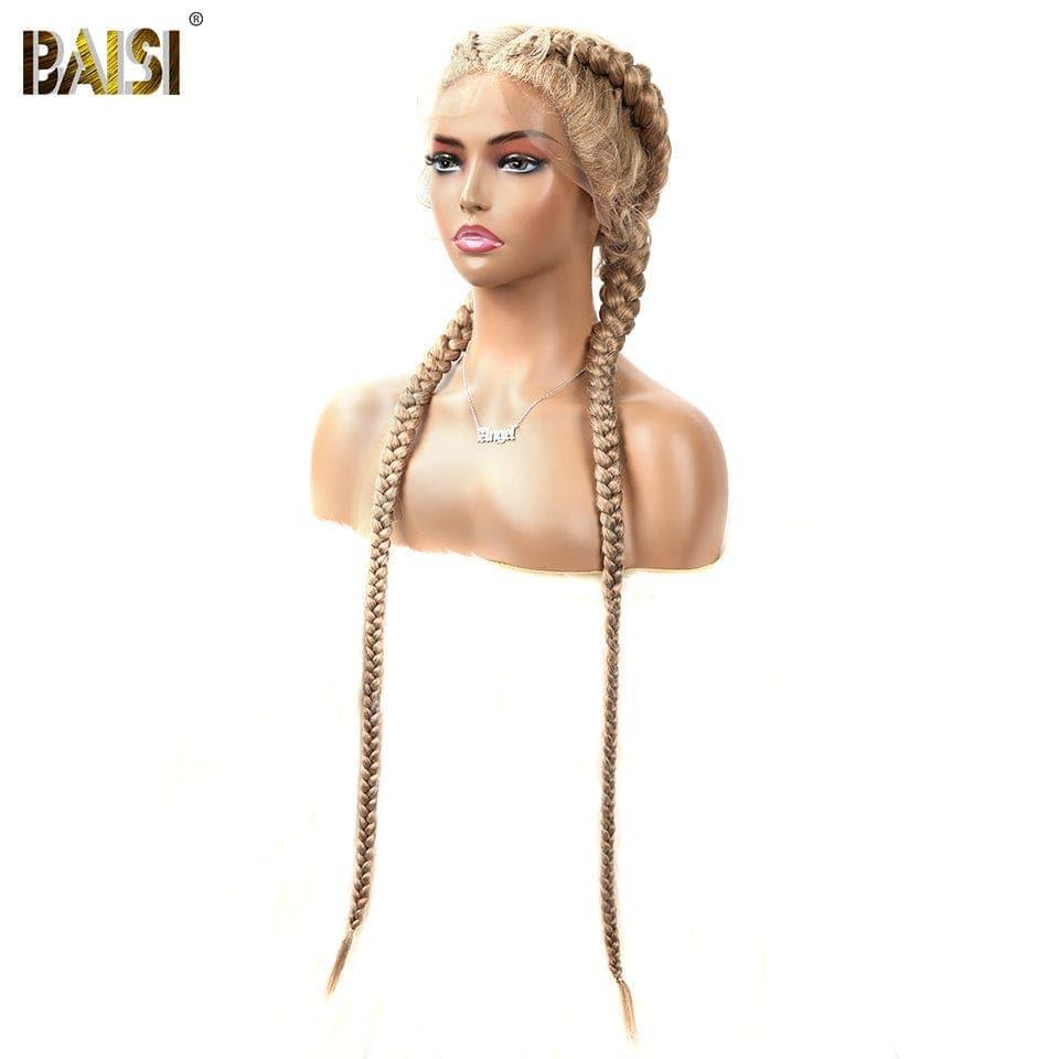 BAISI Lot De 5 Perruques de Natte Abordable 374 Euro En 100% Cheveux Synthetique