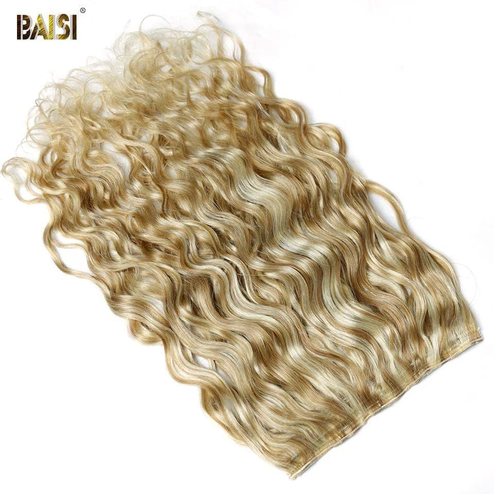 BAISI Extensions À Clips P#8-#613 Body Wave En 100% Cheveux Humains 8 Pièces et 120G Par Lot
