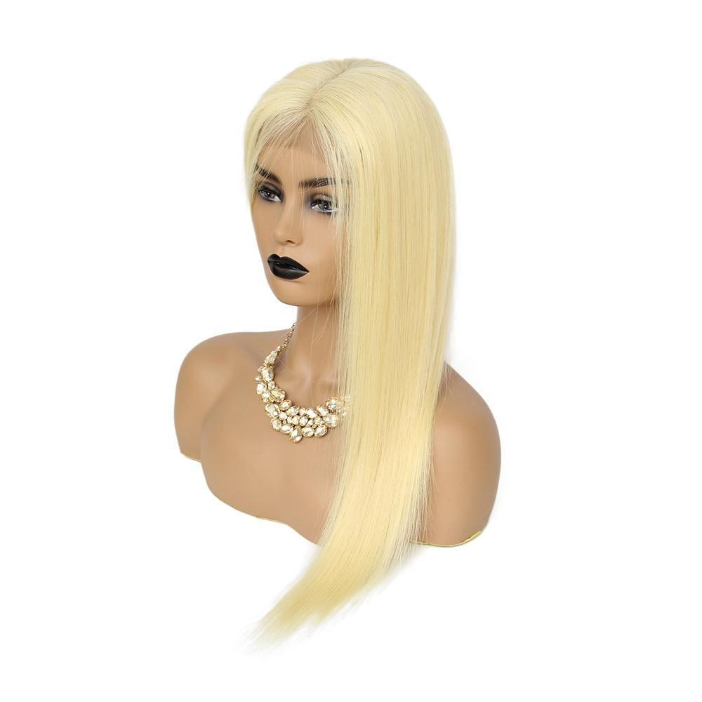 BAISI 4*4 #613 & Preto Natural Peruca Lace Closure em 100% cabelo humano 200% densidade