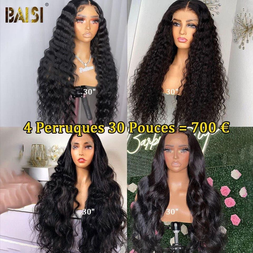 BAISI vendita flash 2 parrucche 200€ 13X4 lace 99J# 18 pollici e nero 12 pollici o 4 parrucche in 100% capelli umani veri 700 euro MP50