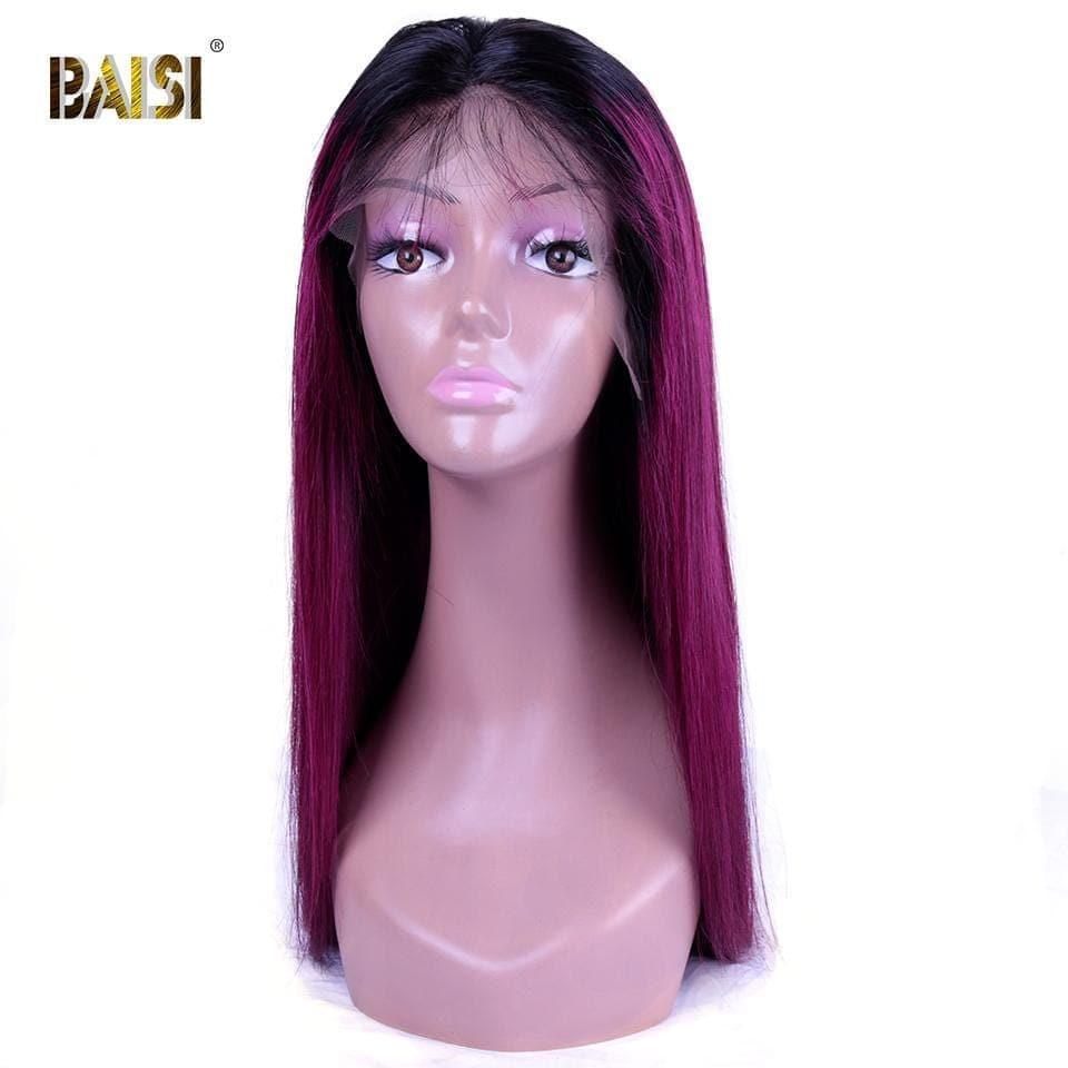 BAISI Perruque Lisse Rose Fushia
