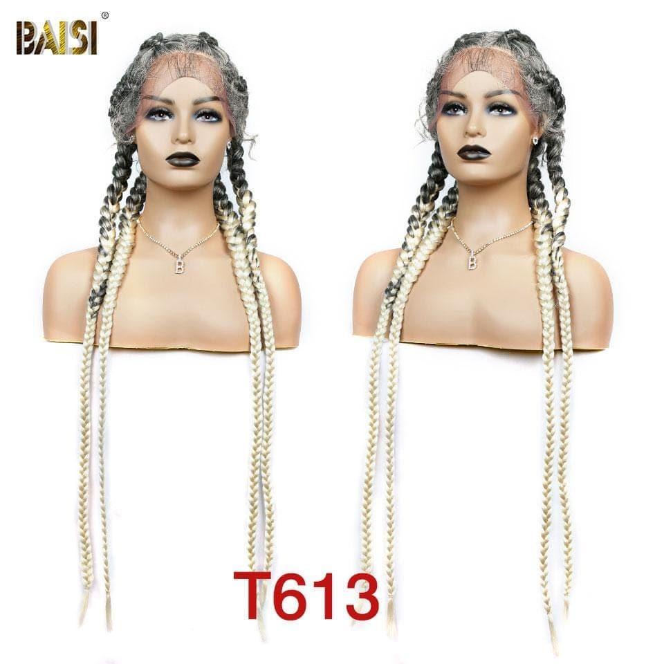 BAISI NATTES DE 30 POUCES EN 100% Cheveux synthétiques
