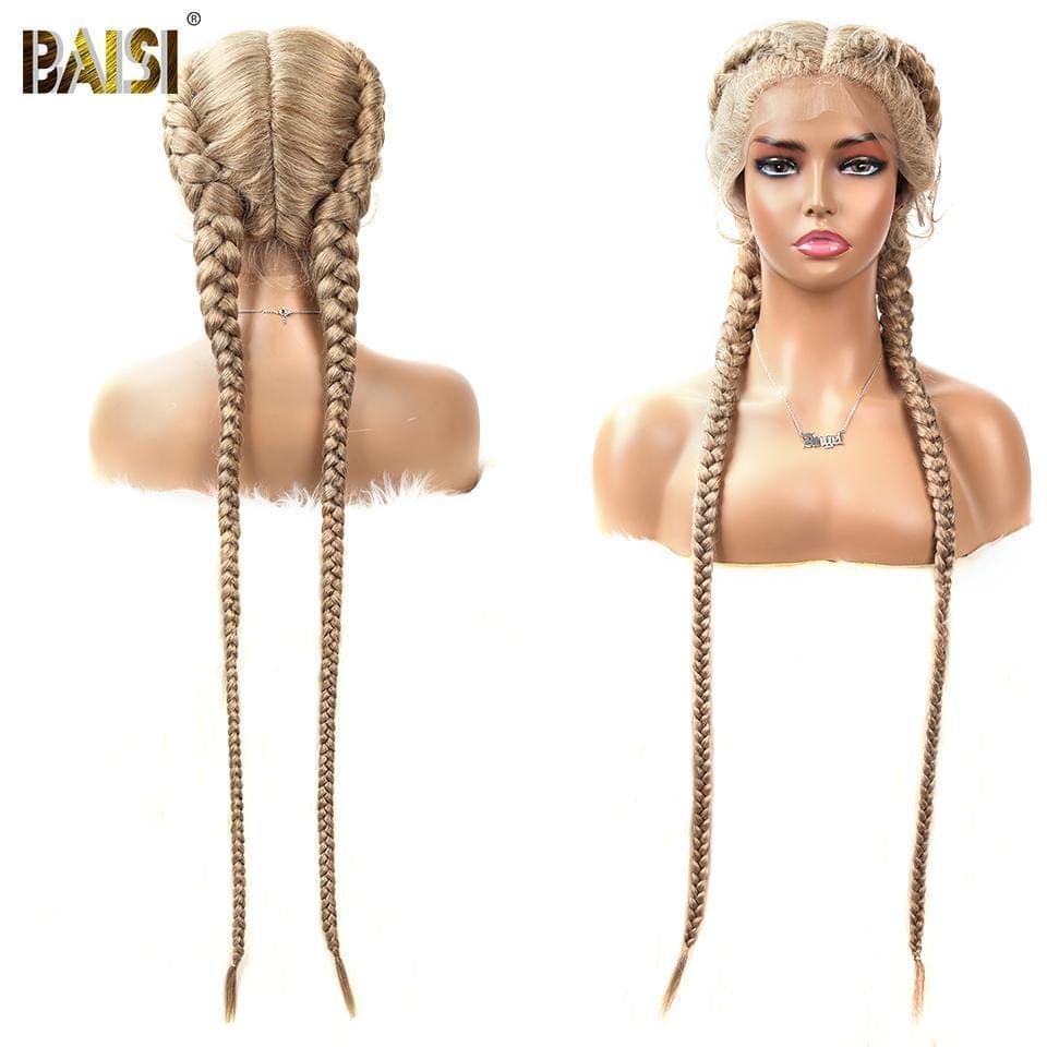BAISI NATTES DE 26 POUCES EN 100% Cheveux synthétiques