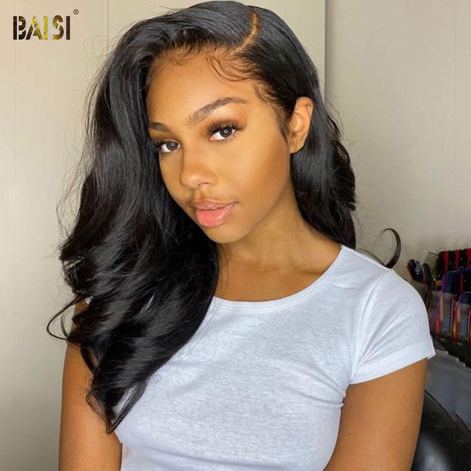 BAISI 10A Tissage Avec Closure/Frontal En Grand Solde Loose Wave