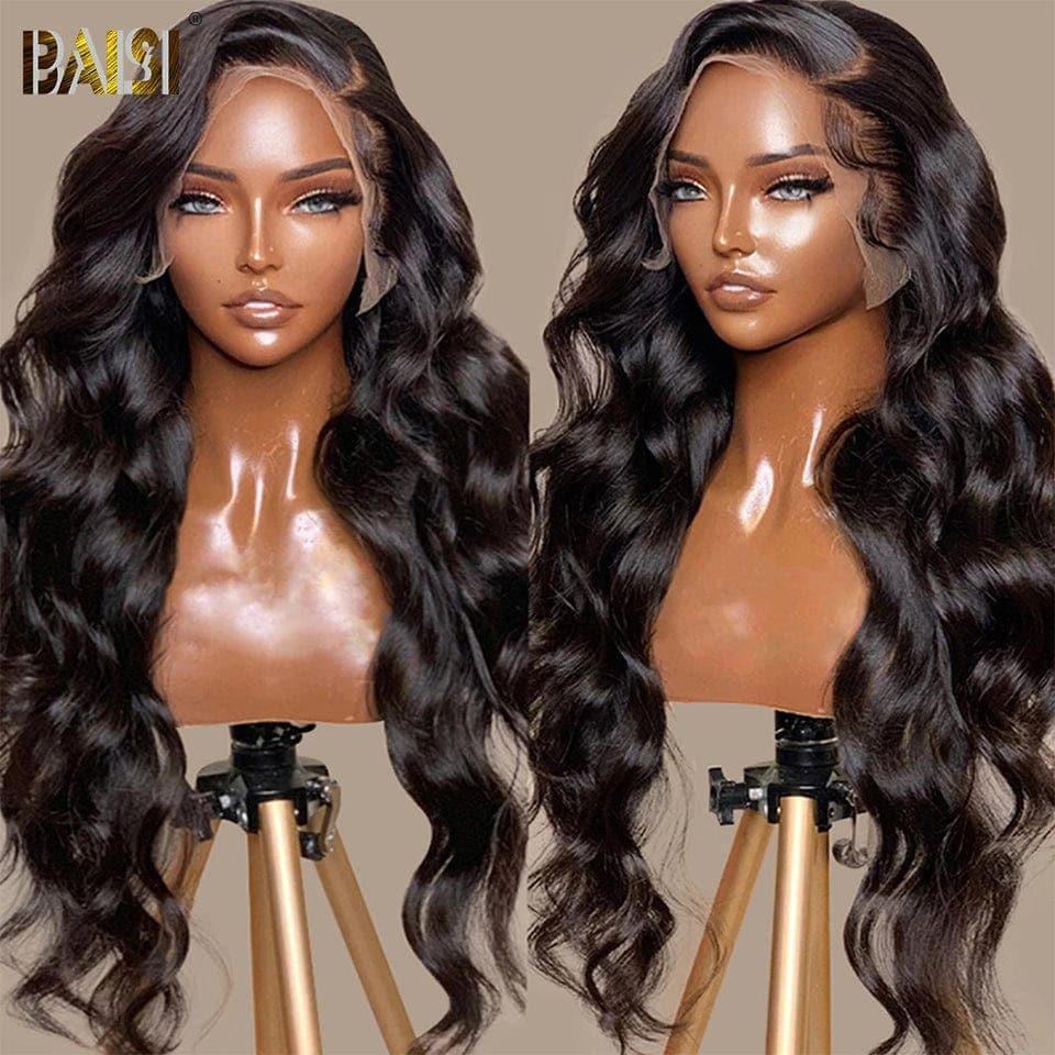 BAISI Lace Frontale Perrque Body Wave  EN 100% CHEVEUX HUMAINS