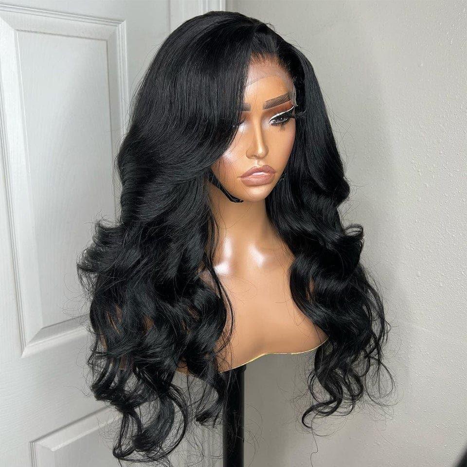BAISI vente flash 3 Coiffures 149€ 4X4 Lisse 10 Pouces et 13X4 Lisse 4/27# 6 Pouces et pixie NOIR ou 4 perruques 13x4 Lace Frontal en 100% vrais cheveux humains 500 euro
