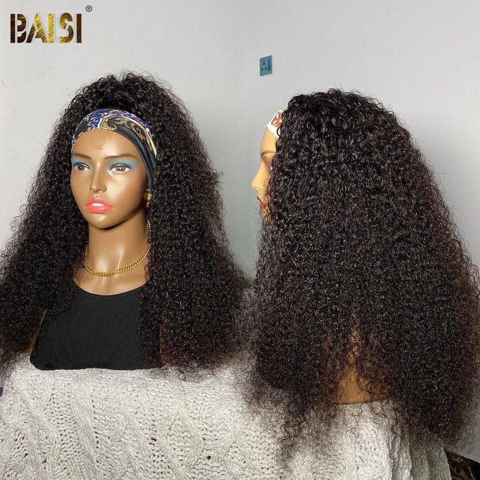 BAISI Perruque Bandeau Frisée Curly Fabriquée A La Machine 12 pouce 89€ 100% Cheveux humains