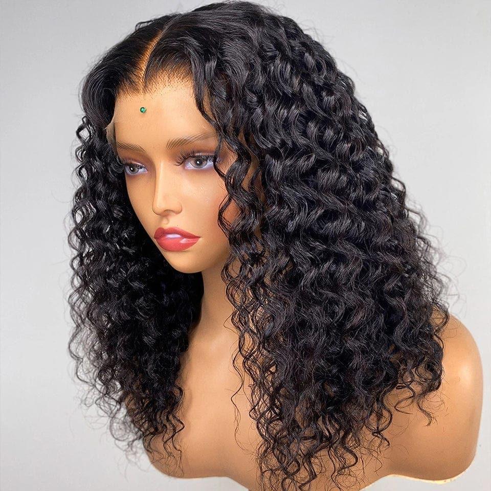 BAISI promoção relâmpago 6 perucas bob 320 euro ou 3 perucas 449 euro 2X6 liso de luxo 20 polegadas e 13X6 ondulação encaracolada 300% densidade em 100% cabelo humano verdadeiro