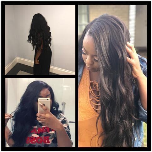 BAISI Sexy Cheveux Longues En 100% Cheveux Humains Body Wave