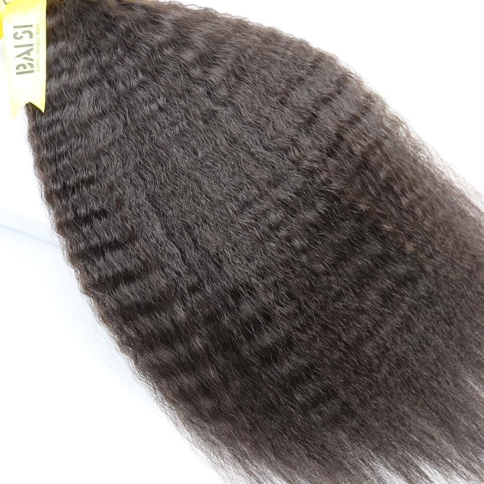 BAISI 12A Tissage Cheveux Vierges Kinky Straight