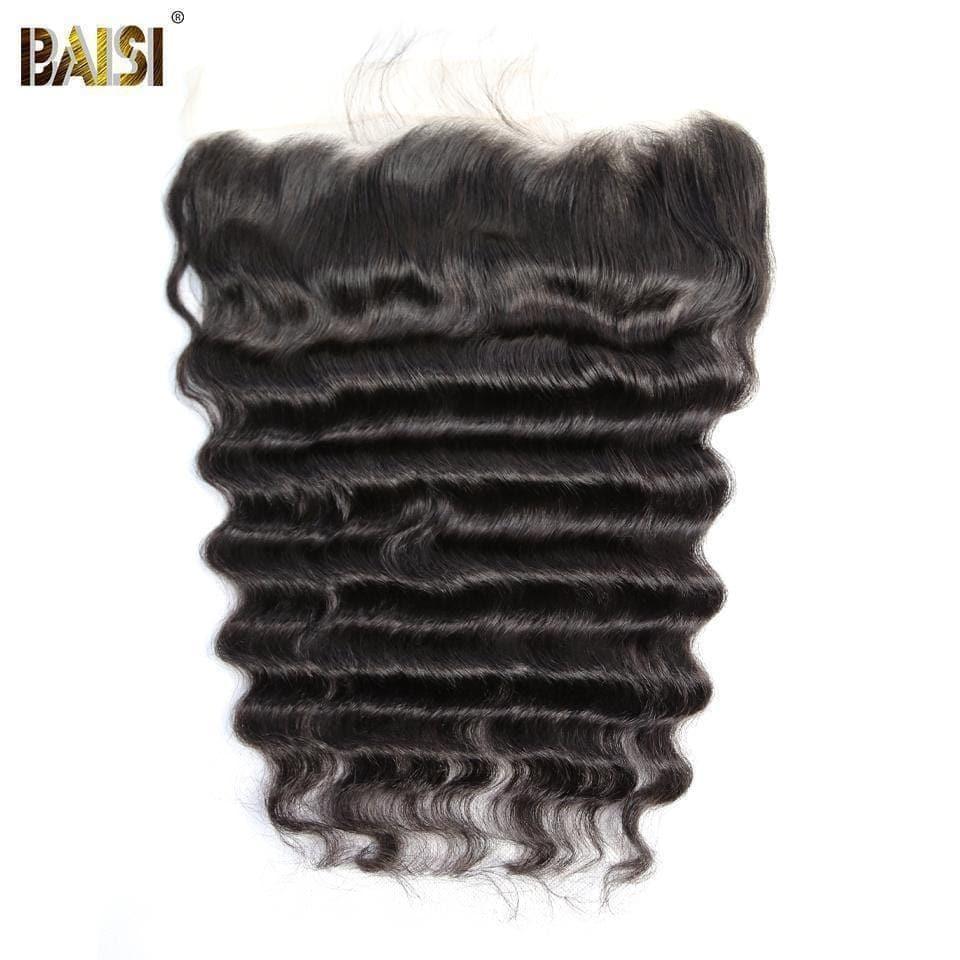 BAISI 10A Lace Frontal Natural Wave Bouclé 13*4/13*6,