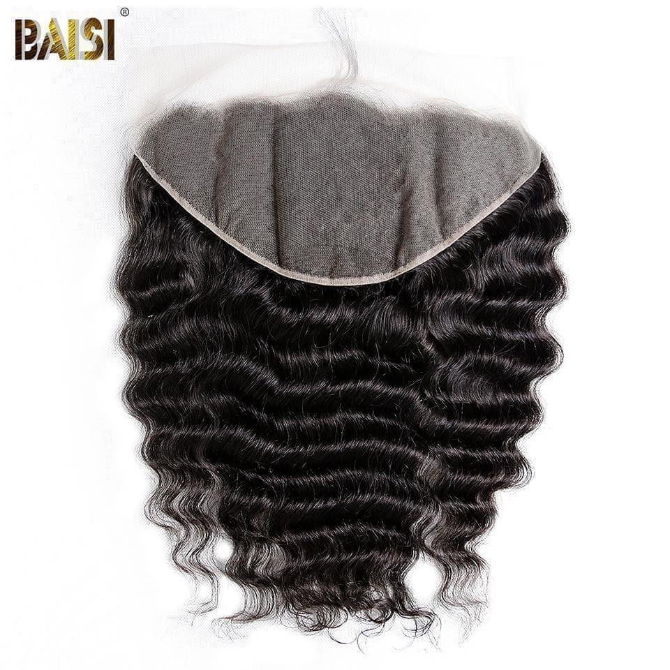 BAISI 10A Lace Frontal Natural Wave Bouclé 13*4/13*6,