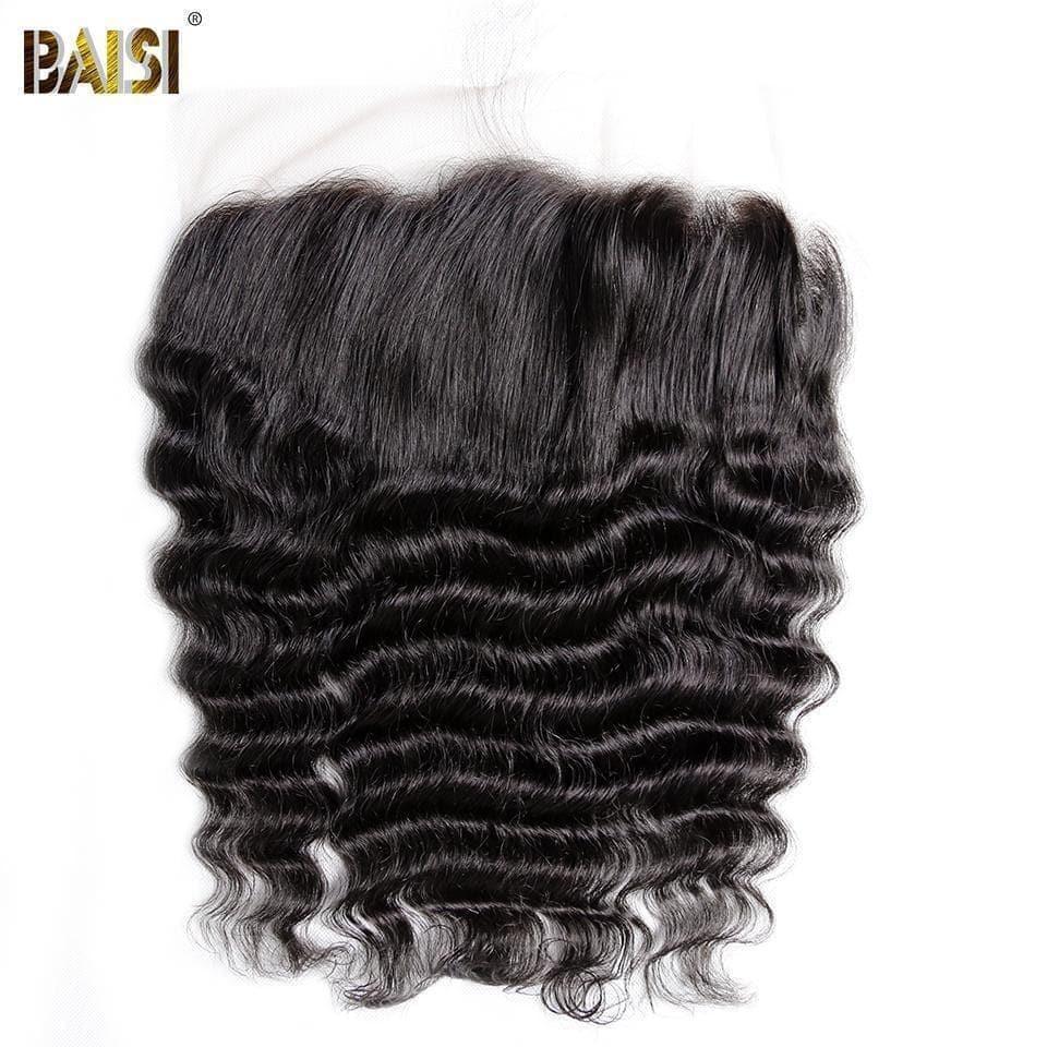 BAISI 10A Lace Frontal Natural Wave Bouclé 13*4/13*6,