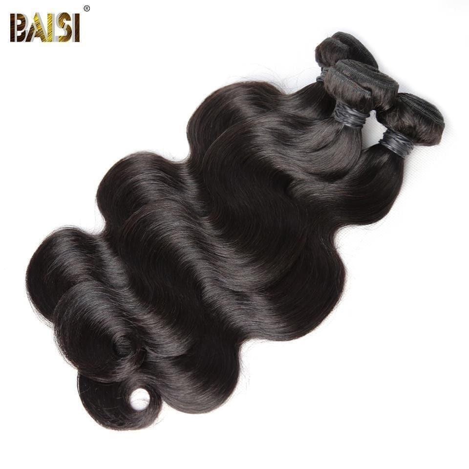 BAISI 10A Tissage Avec Closure/Frontal En Grand Solde Body Wave