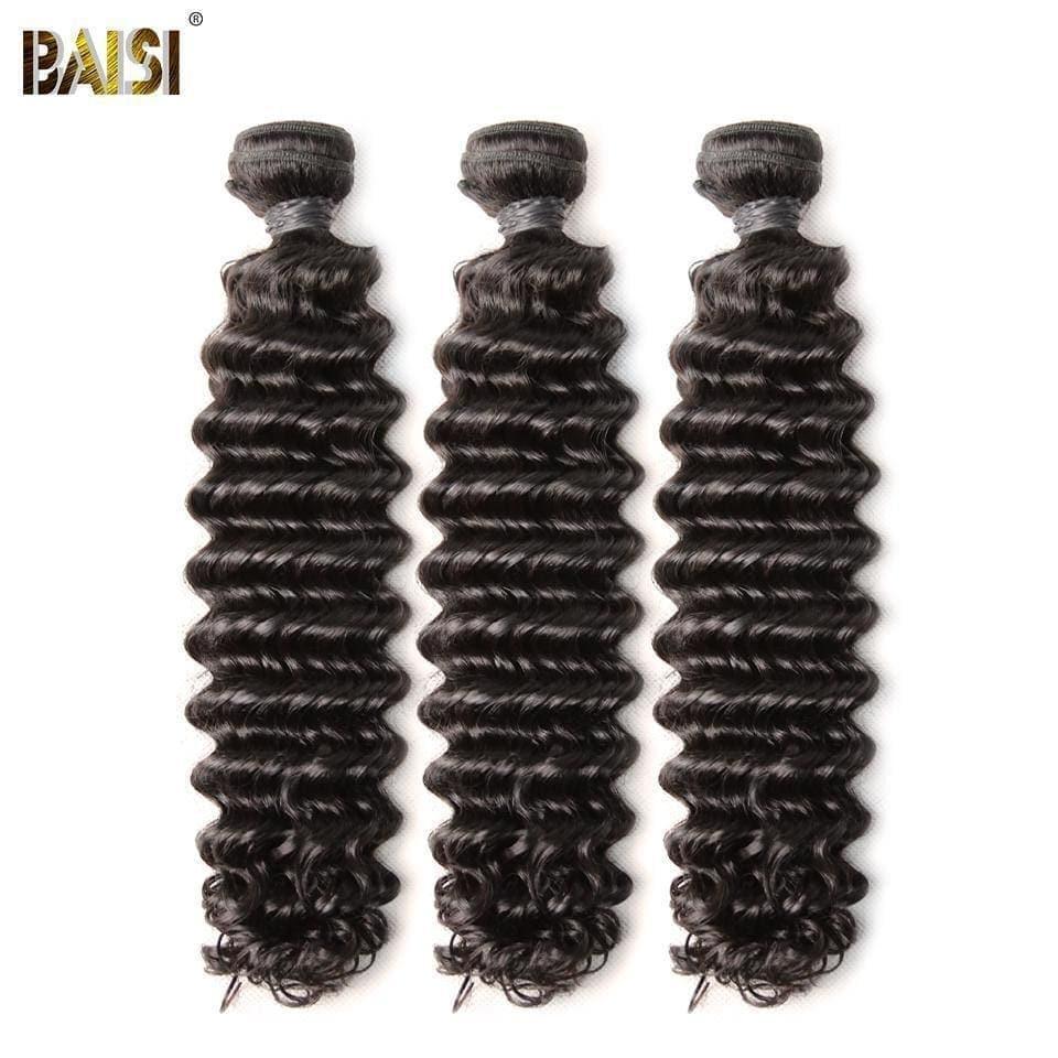 BAISI 10A Tissage Cheveux Vierges Deep Wave
