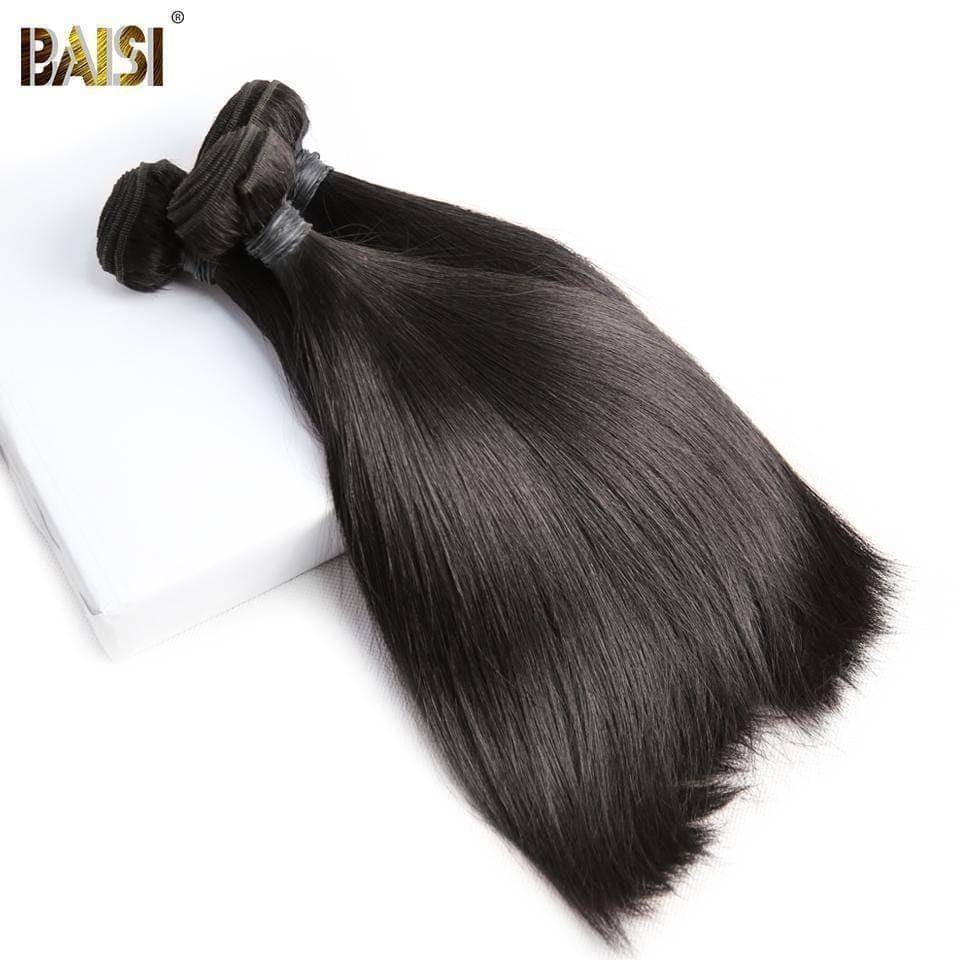 BAISI 10A Tissage Avec Closure/Frontal En Grand Solde Lisse