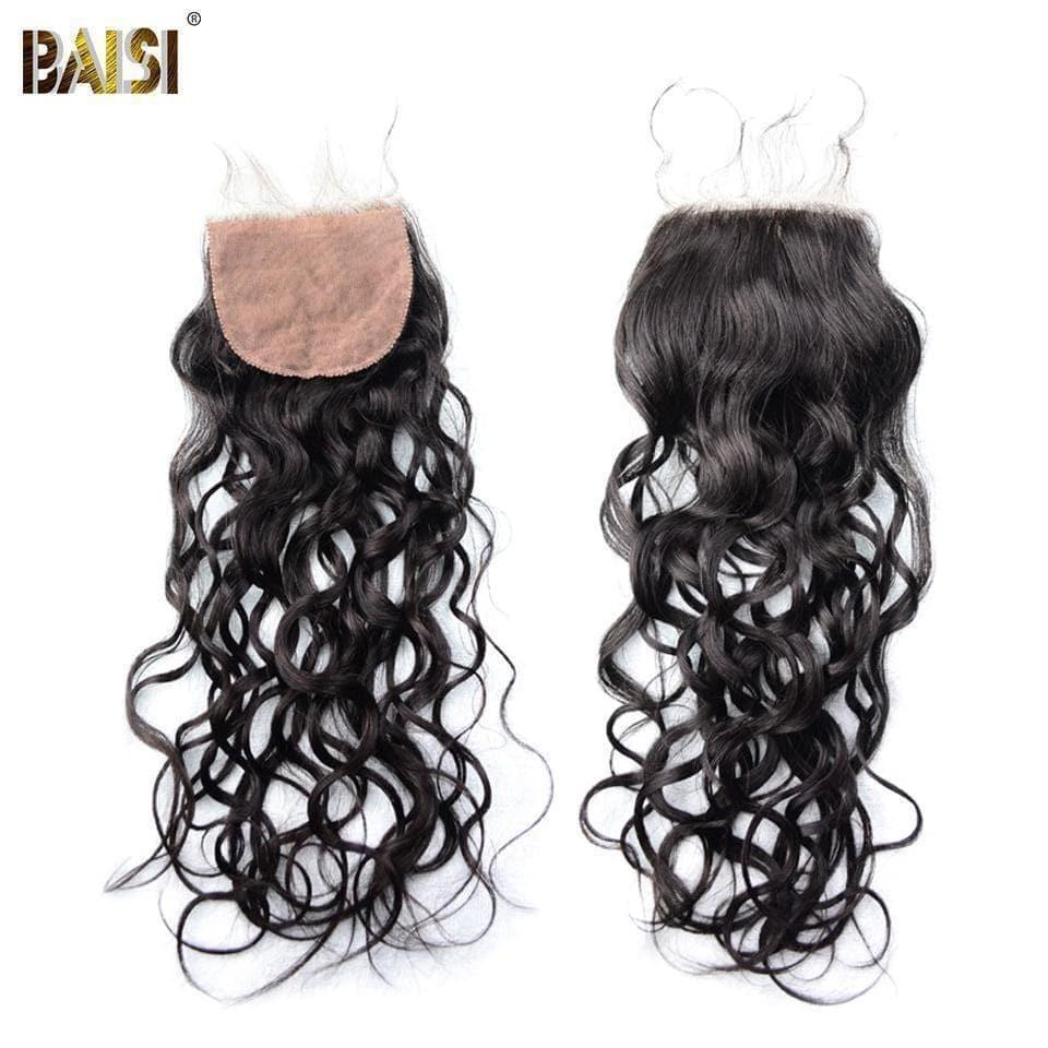 BAISI 10A Tissage Avec Closure/Frontal En Grand Solde Water Wave