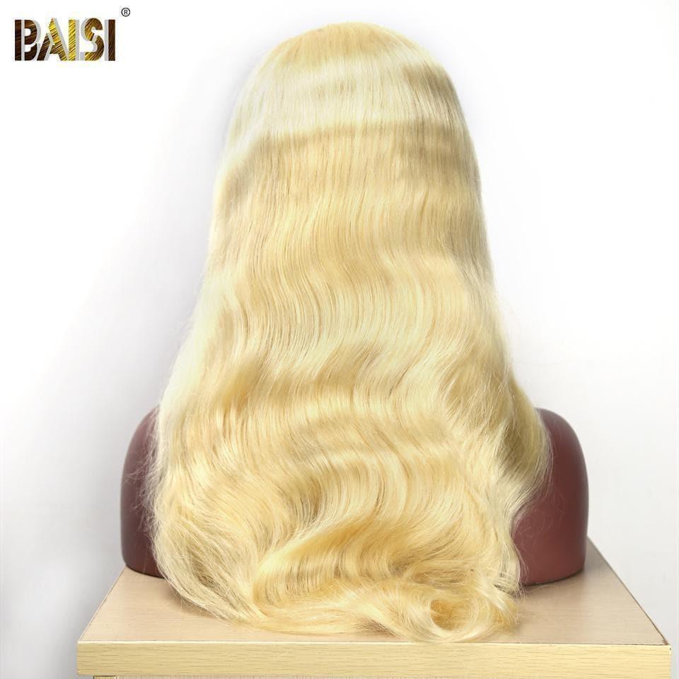 BAISI HAIR FR Perruque Personnalisée Couleur Blonde #613 Body Wave Bonne Qualité en 100% Vrais Cheveux