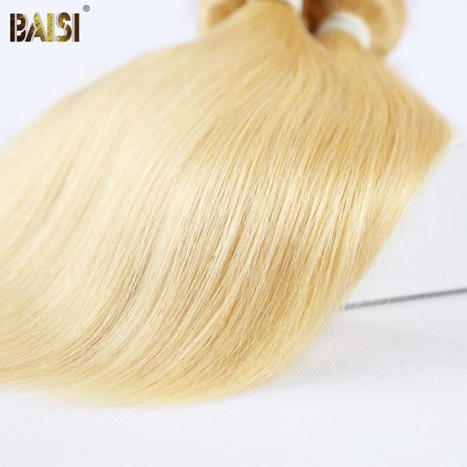 BAISI 12A Tissage Mèche 613# En 100% Cheveux Humains Lisse