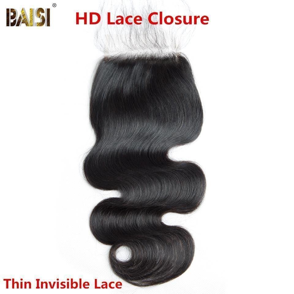 BAISI Hd Lace Closure 4x4 Maigre Invisible