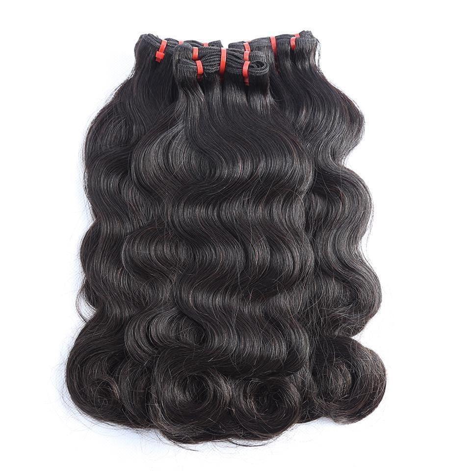 Top Grade Double Drawn 100% Virgin Hair Body Wave Fumi Hair Double Drawn hairbs 