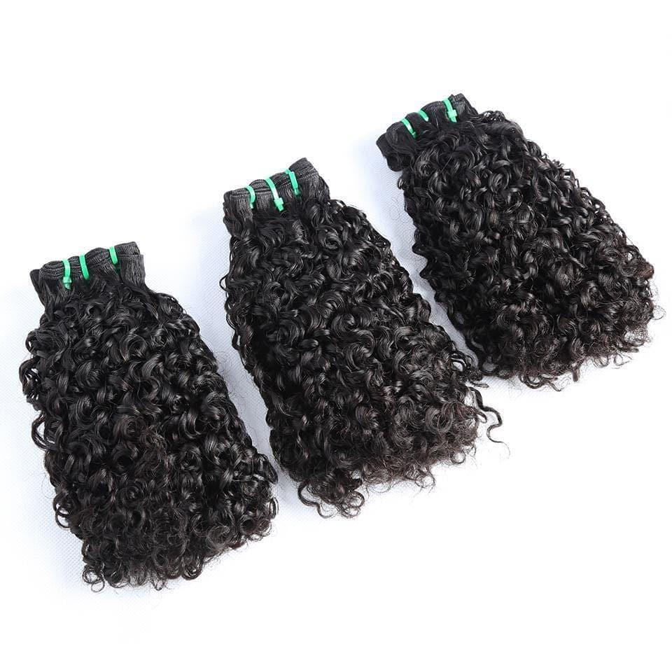 Top Grade Double Drawn 100% Virgin Hair Pissy One Fumi Hair Double Drawn hairbs 