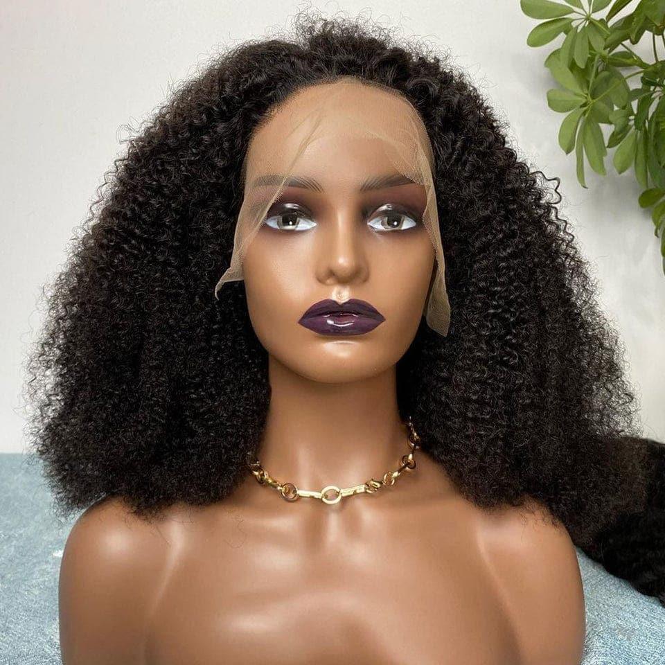 BAISI Achetez 2 perruques minimum au prix d'usine fournisseur 13X4 lace frontal curl wave 28 Pouces 179€ ou en France TVA 0€ 48H arrivé T part lace perruque afro curl en 100% vrais cheveux humains (Pas Besoin De Code)